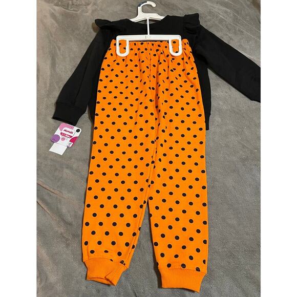 NWT Toddler Girl Disney Minnie Mouse Halloween
Top Bottom‎ Fleece Set Black 5T - Picture 7 of 9